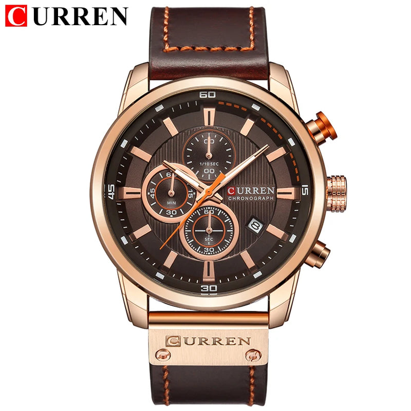 RELOGIO CURREN Fashion Date Quartz