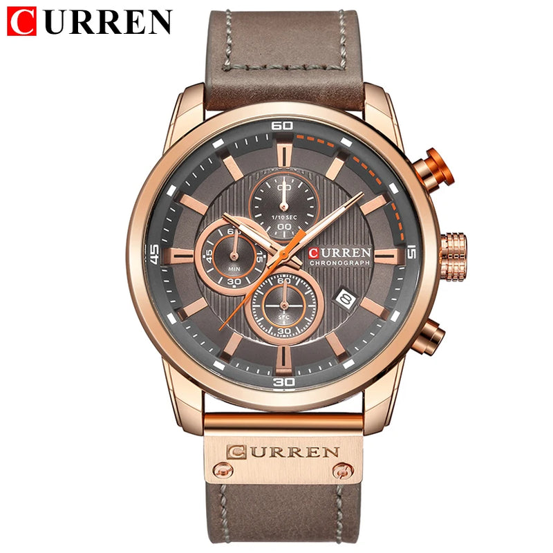 RELOGIO CURREN Fashion Date Quartz