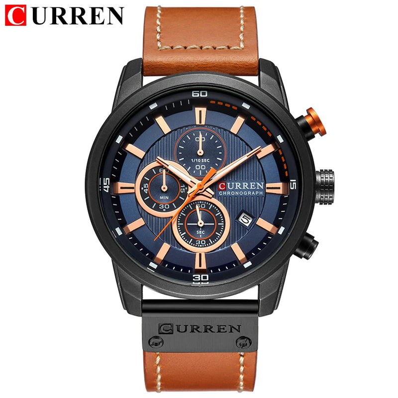 RELOGIO CURREN Fashion Date Quartz