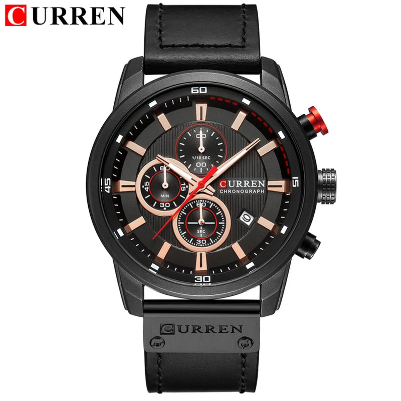 RELOGIO CURREN Fashion Date Quartz
