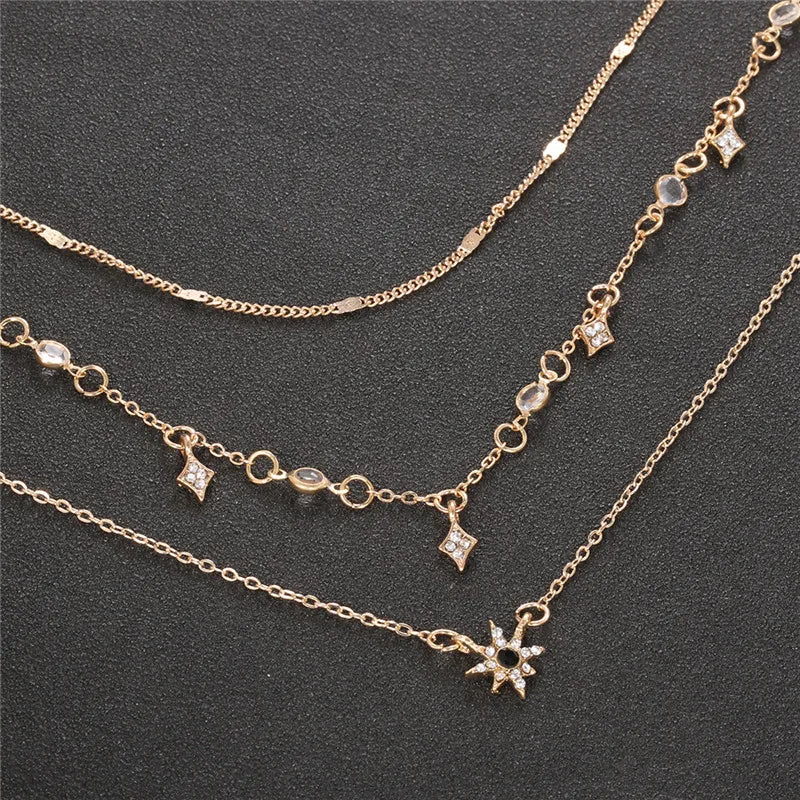 Colar Pingente Estrela Woozu