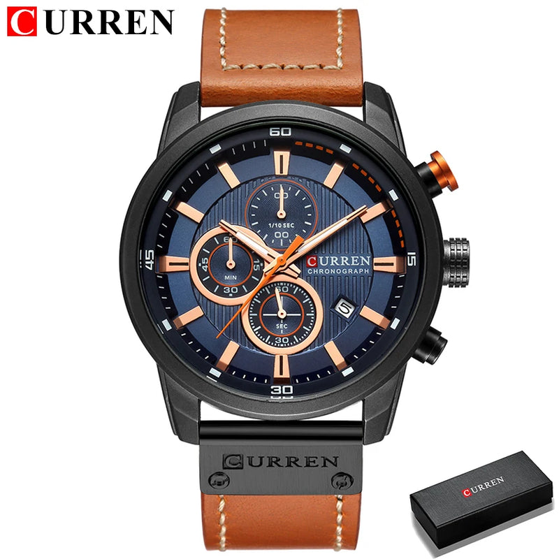 RELOGIO CURREN Fashion Date Quartz