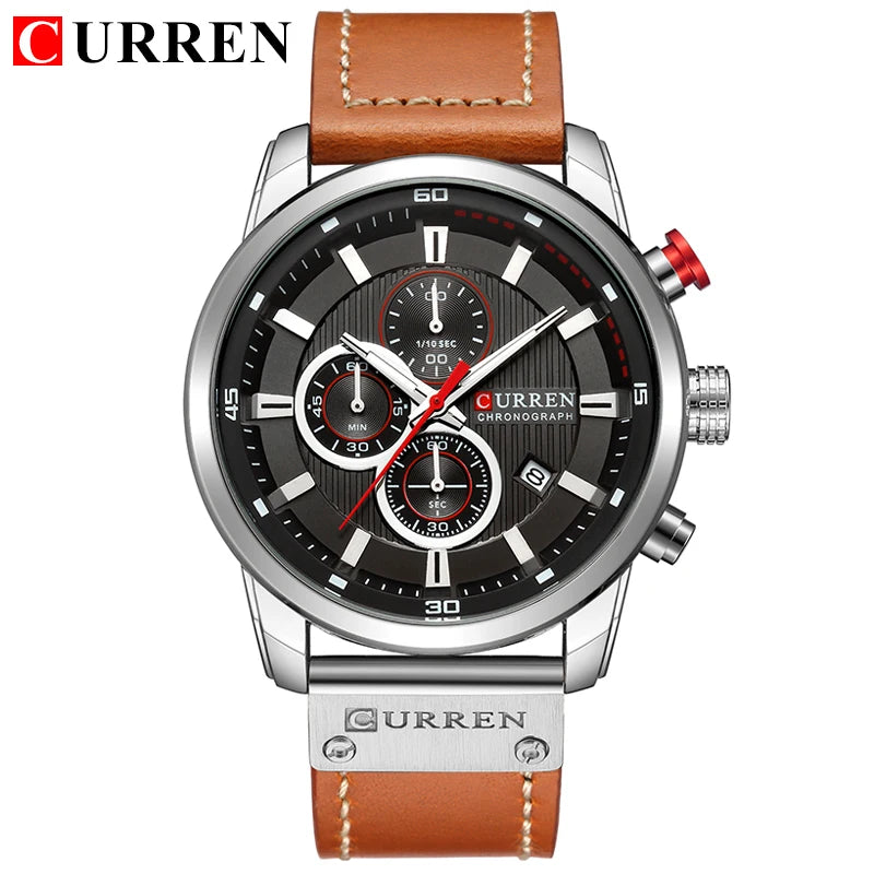 RELOGIO CURREN Fashion Date Quartz