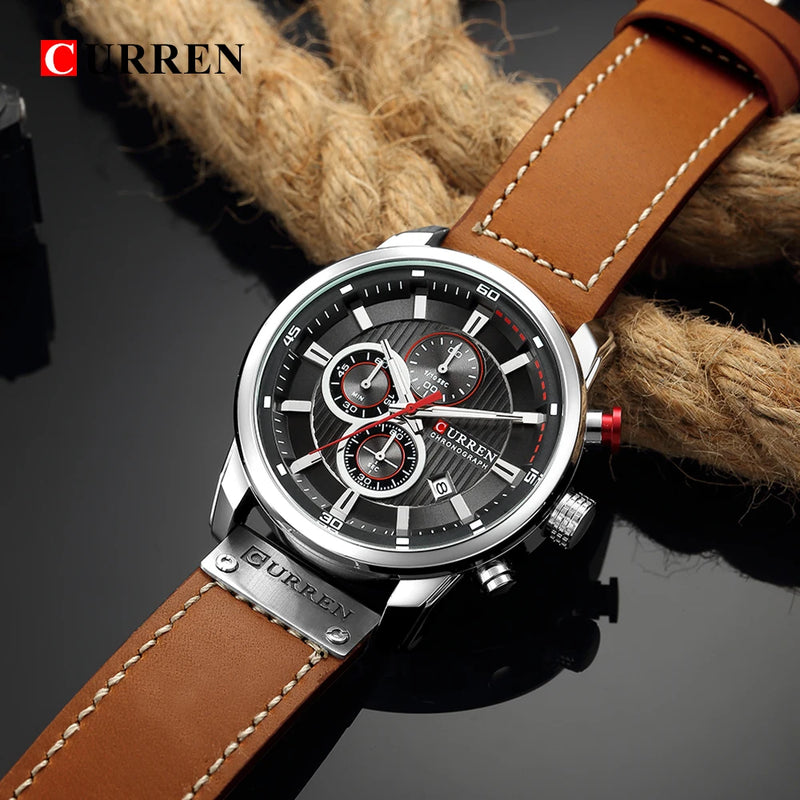 RELOGIO CURREN Fashion Date Quartz