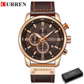 RELOGIO CURREN Fashion Date Quartz