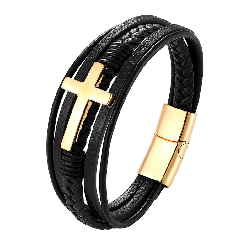 Pulseira de couro