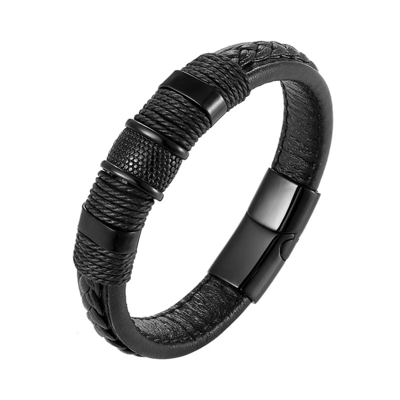 Pulseira de couro