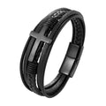 Pulseira de couro