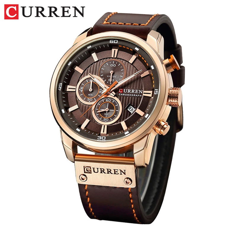 RELOGIO CURREN Fashion Date Quartz