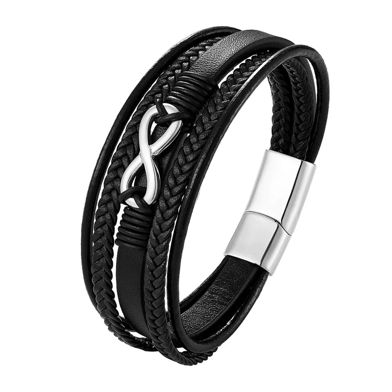 Pulseira de couro