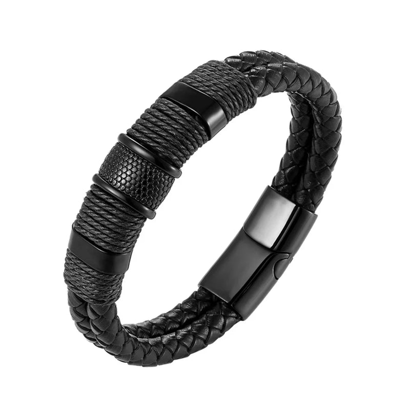 Pulseira de couro