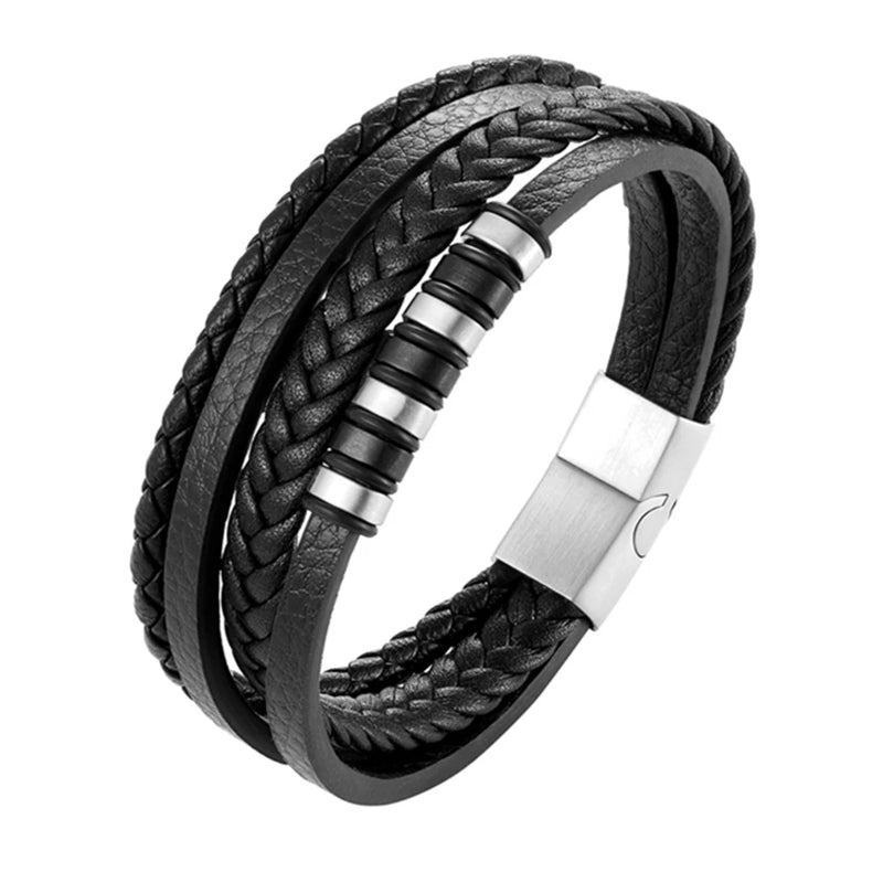 Pulseira de couro