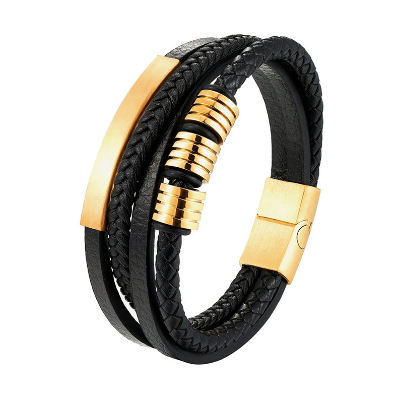 Pulseira de couro