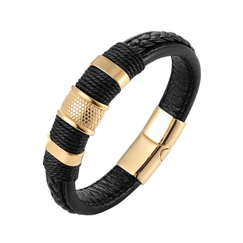Pulseira de couro