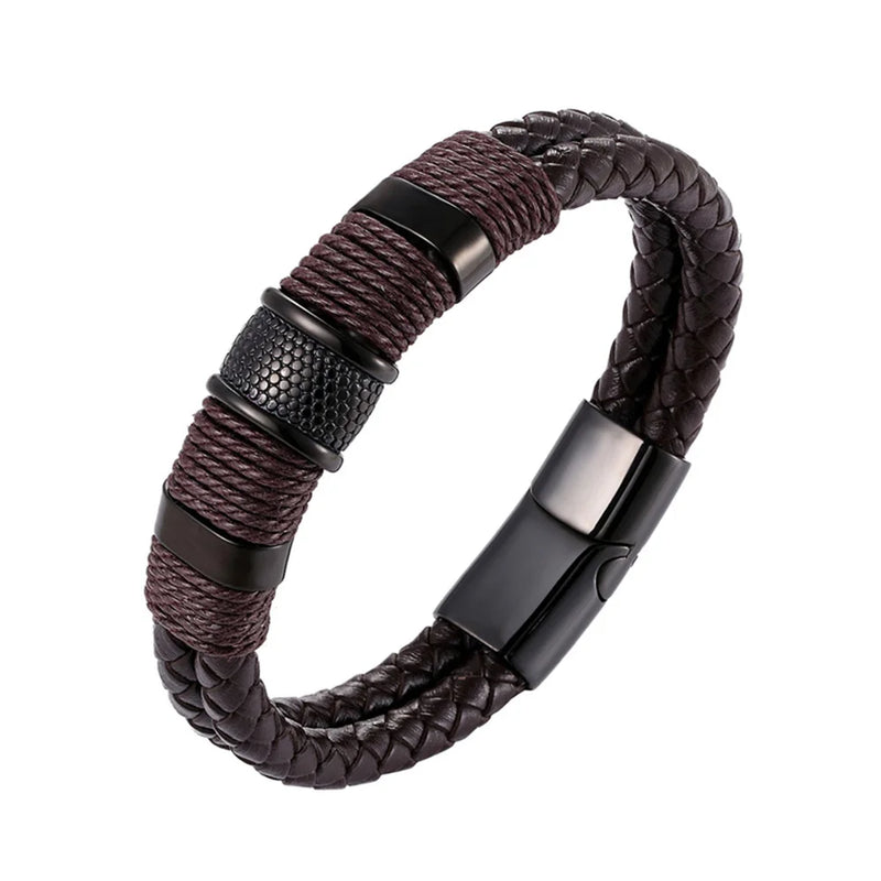 Pulseira de couro