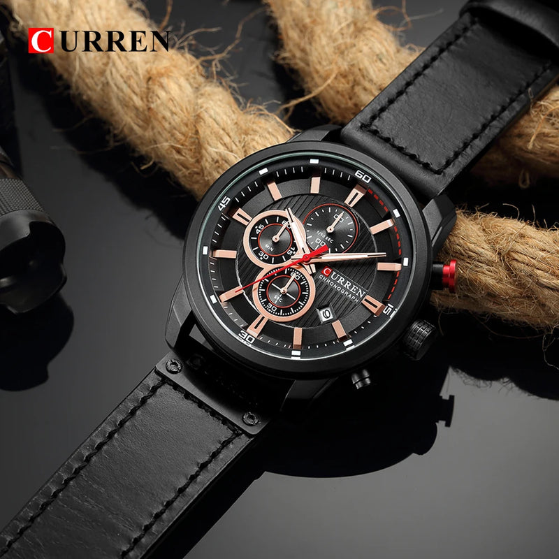 RELOGIO CURREN Fashion Date Quartz