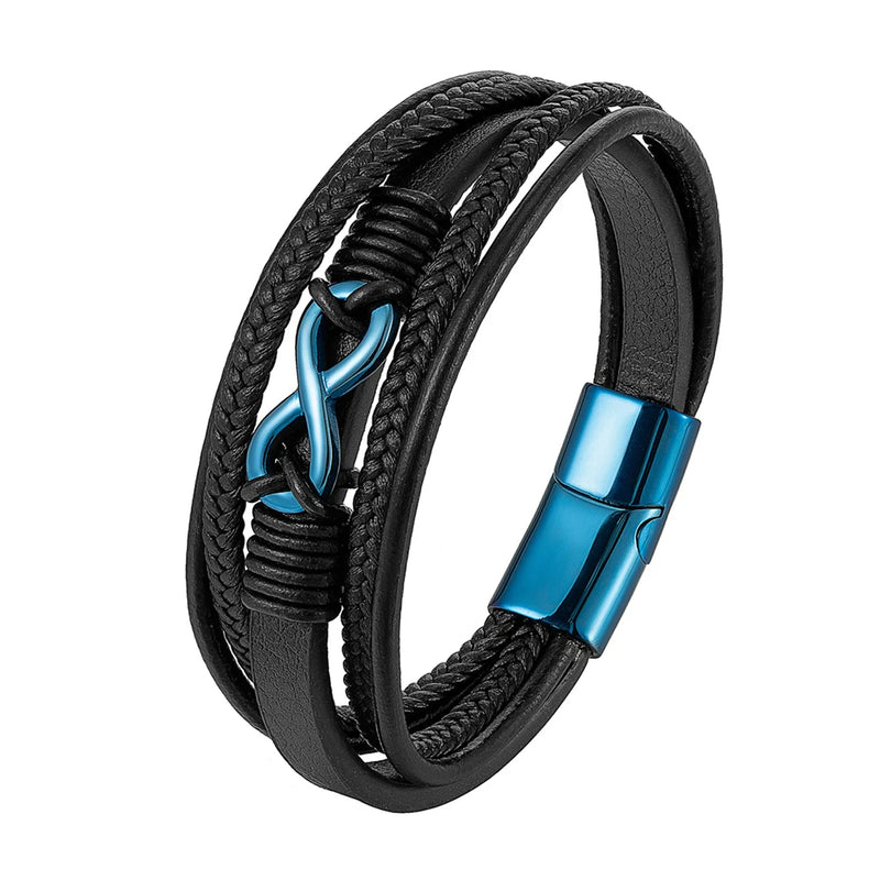 Pulseira de couro
