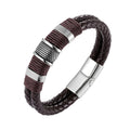 Pulseira de couro