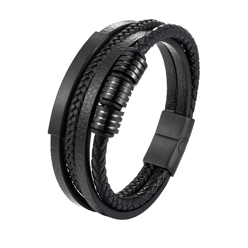 Pulseira de couro