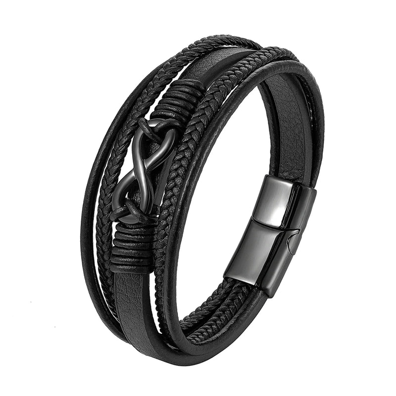 Pulseira de couro